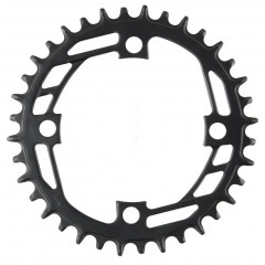 Зірка передня ONRIDE Solo 10 Narrow Wide 42Т, BCD: 104 мм, сталь, чорний