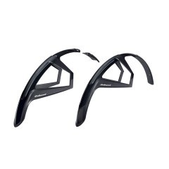 Комплект крил POLISPORT G-MUD GRAVEL 28" чорний