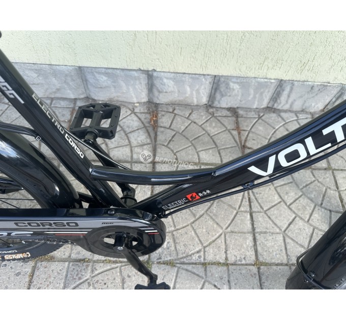 Велосипед 26" Corso VOLT BIKE 36V 13Ah 500W 2026 чорно-червоний