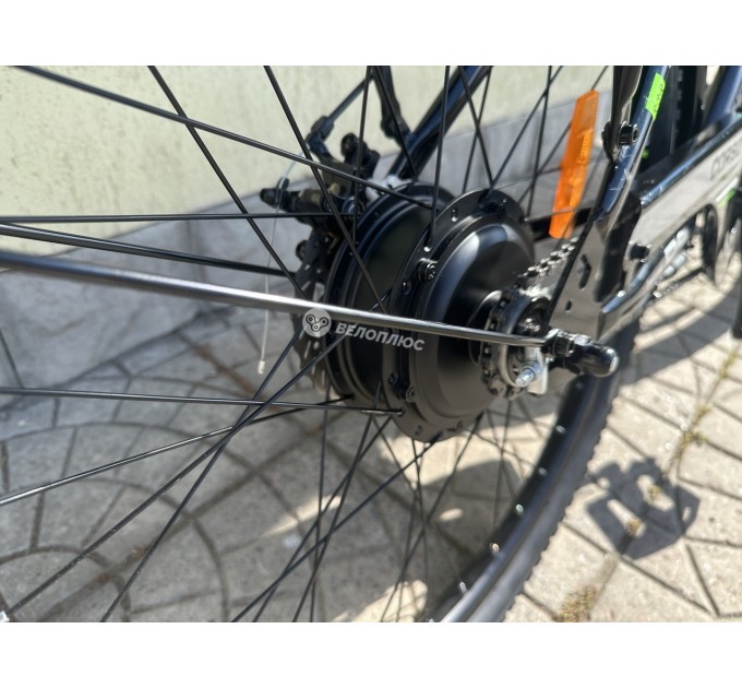 Велосипед 26" Corso VOLT BIKE 36V 13Ah 500W 2026 чорно-зелений