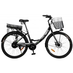 Велосипед ST 26" Corso VOLT BIKE 36V 13Ah 500W 2026 чорно-зелений