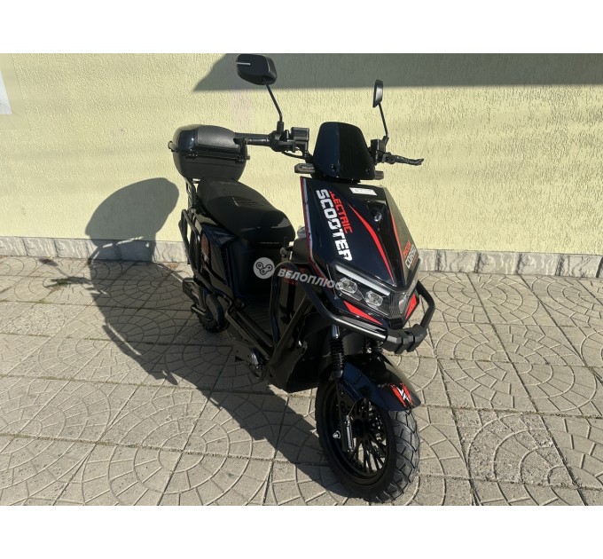 Велосипед 12" Corso Bullet 72V 40Ah 2500W 2026 чорно-червоний