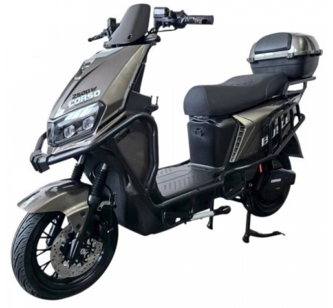 Велосипед 12" Corso Bullet 72V 40Ah 2500W 2026 бронзовий Велосипед 12" Corso Bullet 72V 40Ah 2500W 2026 бронзовий