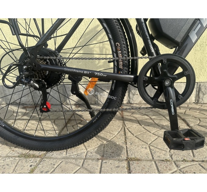 Велосипед 29" Corso Fisher 48V 20Ah 750W 2026 графітово-сірий