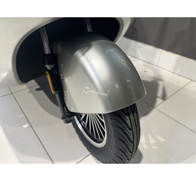 Велосипед триколісний 10" Corso Terra 72V 24Ah 1200W 2026 срібний