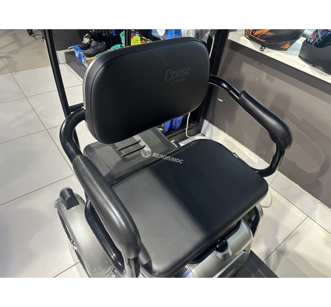 Велосипед триколісний 10" Corso Terra 72V 24Ah 1200W 2026 срібний