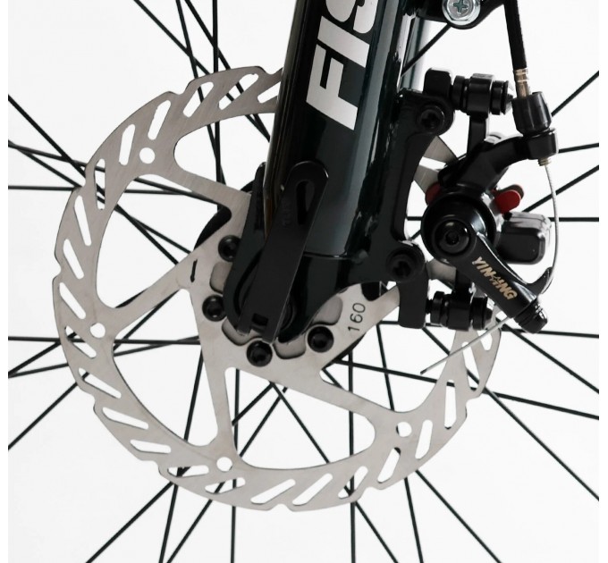 Велосипед ST 29" Corso Fisher 2026 чорно-салатовий