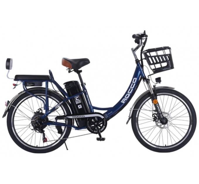 Велосипед ST 24" Corso ROCCO 48V 20Ah 500W 2026 синій