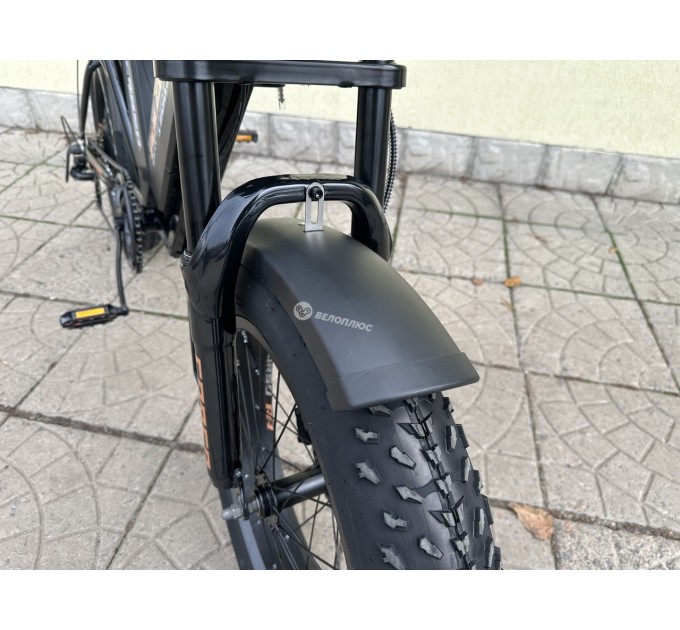 Велосипед ST 20+" Corso VULCAN 2х48V 18Ah 1200W 2026 чорний