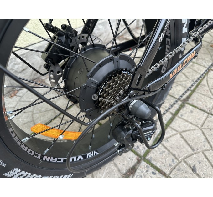 Велосипед ST 20+" Corso VULCAN 2х48V 18Ah 1200W 2026 чорний