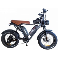 Велосипед ST 20+" Corso VULCAN 2х48V 18Ah 1200W 2026 чорний