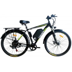 Велосипед ST 29" Corso Fisher 48V 15Ah 500W 2025 чорно-зелений