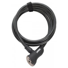 Замок трос Onguard AKITA 185смх12мм, чорний