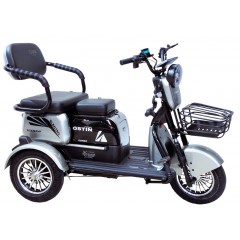 Велосипед триколісний ST 10" Corso Ostin Pro 72V 28Ah 1200W 2026 сірий