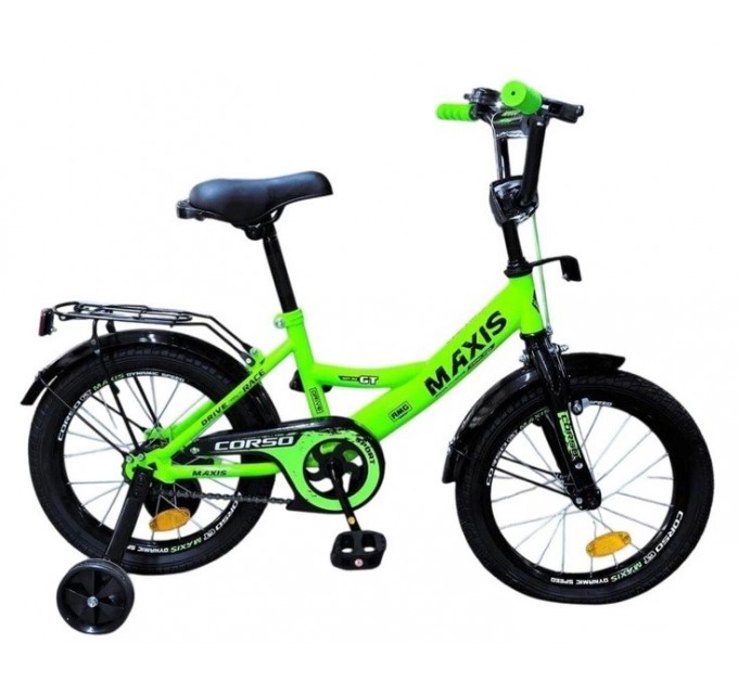 Велосипед ST 16" Corso MAXIS 2026 зелений