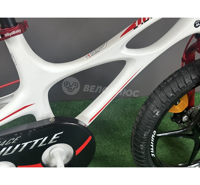 Велосипед MG 14" Royalbaby SPACE SHUTTLE белый