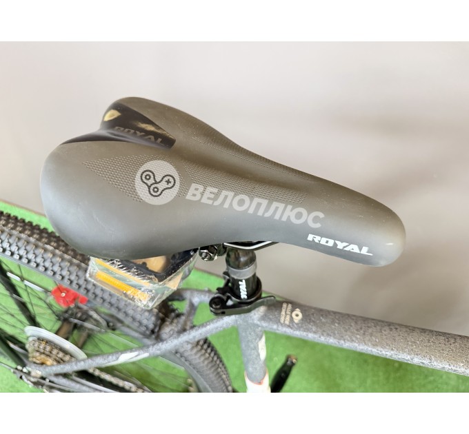 Велосипед 27,5" Royal CROCS 2026 чорно-сірий