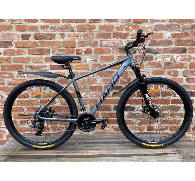 Велосипед 29" Royal HARD 2026 темно-сірий