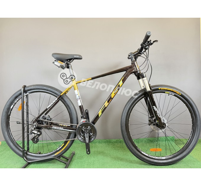 Велосипед 29" Royal FLET 2026 сіро-золотий