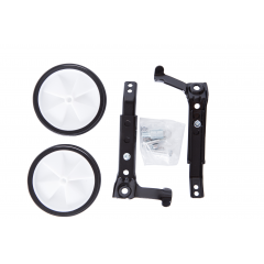 Тренувальні колеса Green Cycle GTW-502 для багатошвидкісних велосипедів 16"-20'' регульовані, чорні