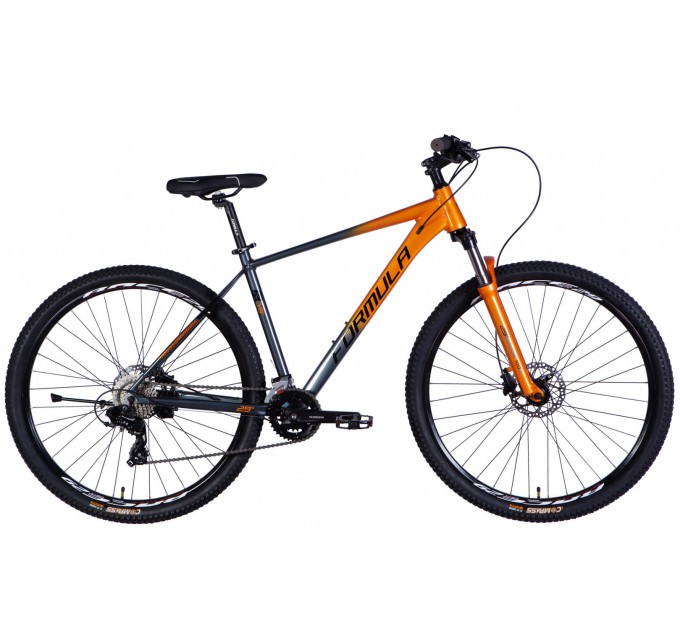 Велосипед AL 29" Formula DRIVE HDD 2026 сіро-помаранчевий