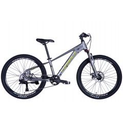 Велосипед AL 24" Formula ZEPHYR 3.0 DD CS 2026 сірий з зеленим