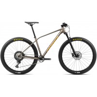 Велосипед 29" Orbea ALMA H30 2025 Taupe Brown (Матовый) - Mango (Глянцевый)