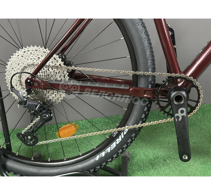 Велосипед 29" Orbea ALMA H30 2025 Metallic Dark Red - Chic White (Gloss)