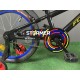Велосипед AL 18" Formula STORMER 2022 черный с красным и желтым