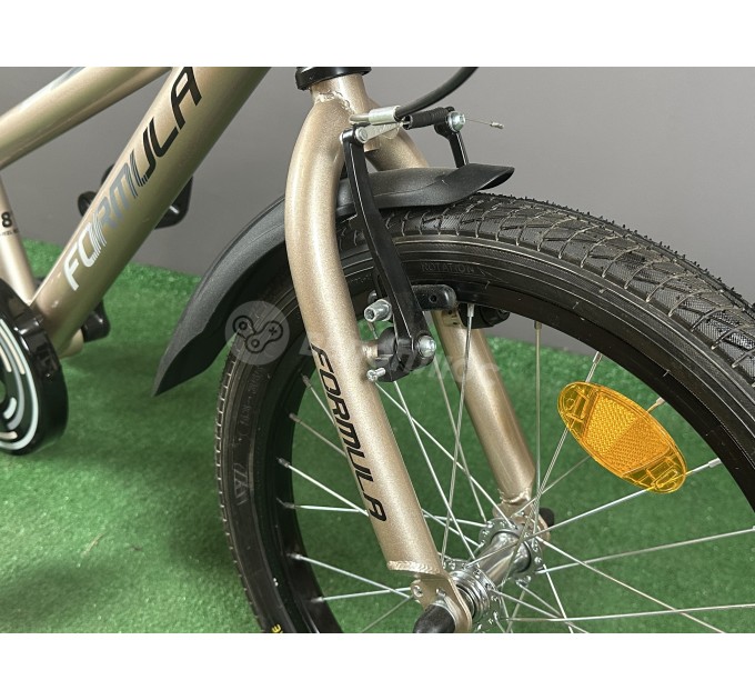 Велосипед AL 18" Formula STORMER 2022 бежевый