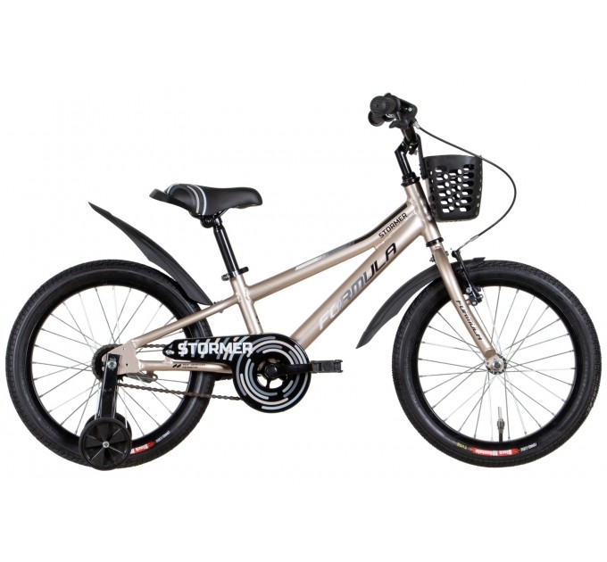 Велосипед AL 18" Formula STORMER 2022 бежевый