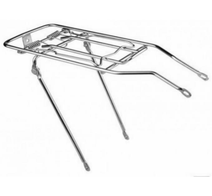 Багажник 16" металічний, срібний