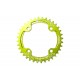 Зірка-неспадайка SNAIL до шатуна NW AL 34T круг BCD 104,зелений