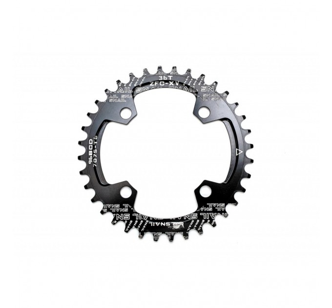 Звезда-неслучайка к шатуну NW AL 34T круг BCD 96 черн. SNAIL