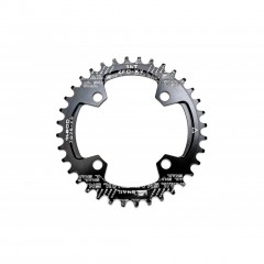 Звезда-неспадайка к шатуну NW AL 36T круг BCD 96 черн. SNAIL