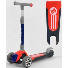Біговел триколісний Best Scooter RS-9119 червоно-синій з сірим