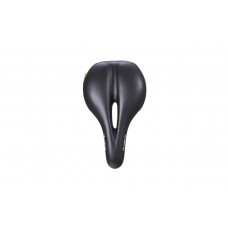 Седло Velo Comfort Pure 199 (VL-6378), 268х199мм, с отверстием, женское, черное