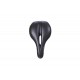 Седло Velo Comfort Pure 199 (VL-6378), 268х199мм, с отверстием, женское, черное