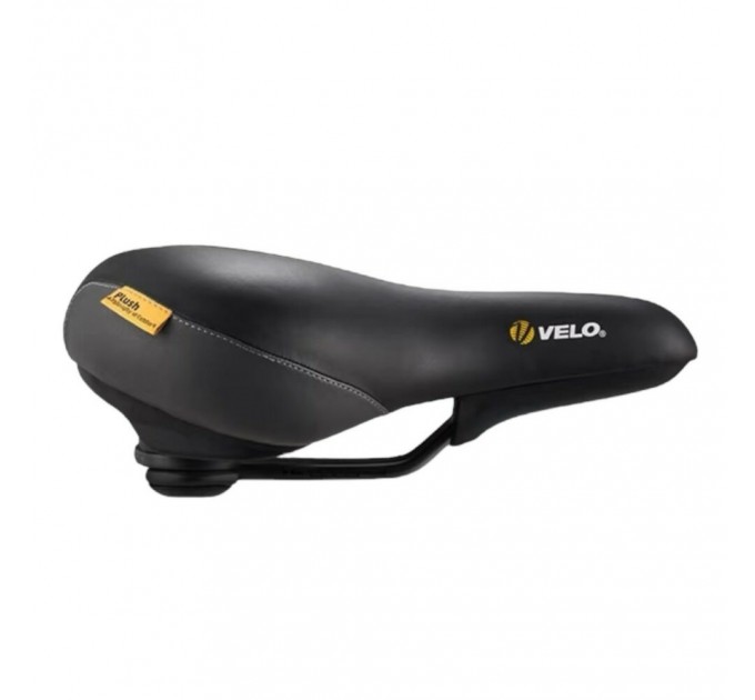 Сідло Velo Comfort Pure 227 (VL-6379), 268х227мм, з отвором, чорне
