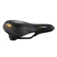 Седло Velo Comfort Pure 227 (VL-6379), 268х227мм, с отверстием, черное