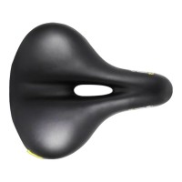 Седло Velo Comfort Pure 227 (VL-6379), 268х227мм, с отверстием, черное
