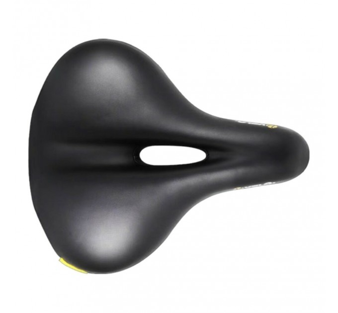 Сідло Velo Comfort Pure 227 (VL-6379), 268х227мм, з отвором, чорне