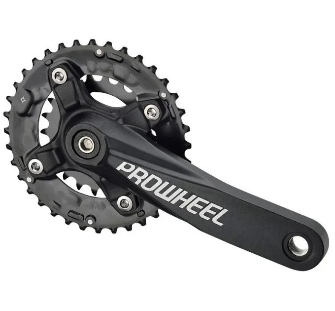 Шатуни PROWHEEL RAID-501P L175мм 22-36T, під квадрат, алюміній