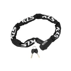 Замок ланцюговий KLS Chainlock 8 під ключ 8x1000 мм чорний