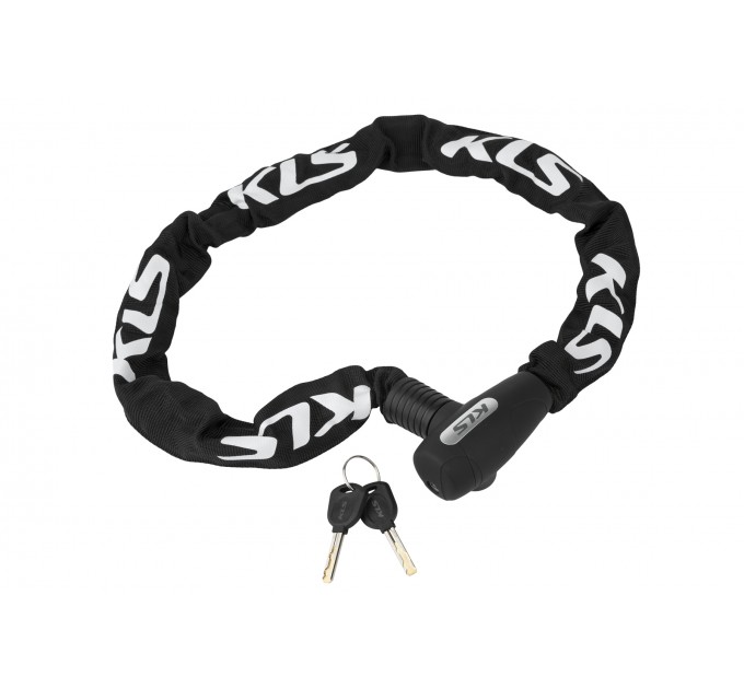 Замок ланцюговий KLS Chainlock 8 під ключ 8x1000 мм чорний