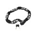 Замок ланцюговий KLS Chainlock 8 під ключ 8x1000 мм чорний