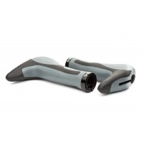 Грипсы ONRIDE HornGrip50, эргономичные, с рожками, один замок, черно-серые