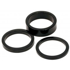 Кільце рульової BBB BHP-33 "Alu Space" 1.1/8" 15мм, чорне матове