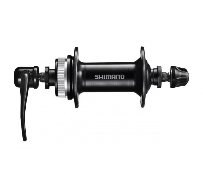 Втулка SHIMANO передня HB-TX505 під CenterLock, 36 отв. чорна