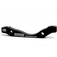 Адаптер торм. диск. Shimano F160P/Z для диска, с крепежными болтами, черный.